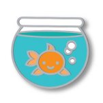 Lawn Fawn - Enamel Pin - It's O-fish-al
