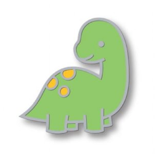 Lawn Fawn - Enamel Pin - Dino-Mite