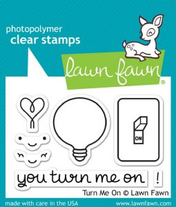 Lawn Fawn - Clear Stamps - Turn Me On