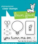 Lawn Fawn - Clear Stamps - Turn Me On