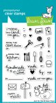 Lawn Fawn - Clear Stamps - Just For You