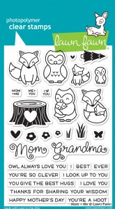 Lawn Fawn - Clear Stamps - Mom + Me