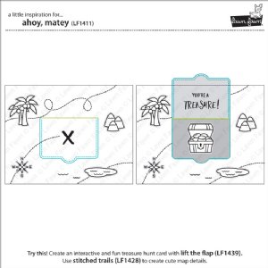 Lawn Fawn - Clear Stamps - Ahoy Matey