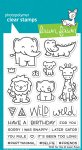 Lawn Fawn - Clear Stamps - Wild For You