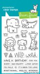 Lawn Fawn - Clear Stamps - Wild For You