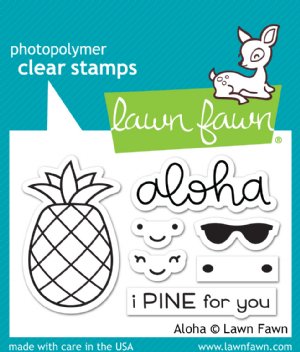 Lawn Fawn - Clear Stamps - Aloha