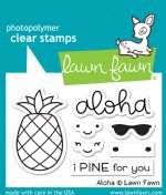 Lawn Fawn - Clear Stamps - Aloha