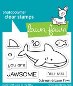 Lawn Fawn - Clear Stamps - Duh Nuh