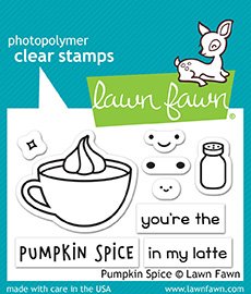 Lawn Fawn - Clear Stamps - Pumpkin Spice