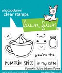 Lawn Fawn - Clear Stamps - Pumpkin Spice