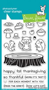 Lawn Fawn - Clear Stamps - Forest Feast
