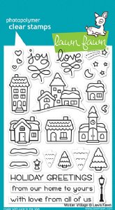 Lawn Fawn - Clear Stamps - Winter Village