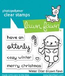 Lawn Fawn - Clear Stamps - Winter Otter