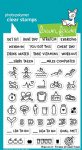 Lawn Fawn - Clear Stamps - Plan On It: Fitness