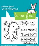 Lawn Fawn - Clear Stamps - Rawr