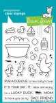Lawn Fawn - Clear Stamps - Rub-A-Dub-Dub