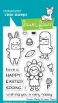 Lawn Fawn - Clear Stamps - Easter Party