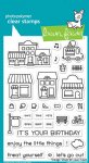 Lawn Fawn - Clear Stamps - Village Shops