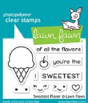 Lawn Fawn - Clear Stamps - Sweetest Flavor