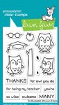 Lawn Fawn - Clear Stamps - So Owlsome