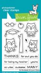 Lawn Fawn - Clear Stamps - So Owlsome