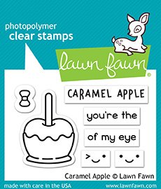 Lawn Fawn - Clear Stamps - Caramel Apple