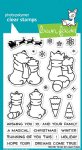 Lawn Fawn - Clear Stamps - Winter Skies