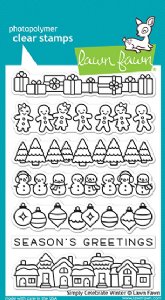 Lawn Fawn - Clear Stamps - Simply Celebrate Winter