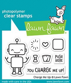 Lawn Fawn - Clear Stamps - Charge Me Up