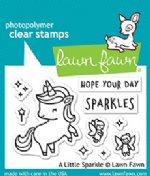 Lawn Fawn - Clear Stamps - A Little Sparkle