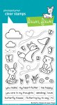 Lawn Fawn - Clear Stamps - Butterfly Kisses