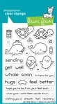 Lawn Fawn - Clear Stamps - Get Well Before 'n Afters