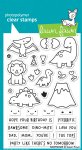 Lawn Fawn - Clear Stamps - Rawrsome