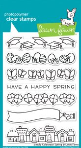Lawn Fawn - Clear Stamps - Simply Celebrate Spring