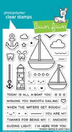 Lawn Fawn - Clear Stamps - Smooth Sailing
