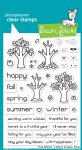 Lawn Fawn - Clear Stamps - Tree Before 'n Afters