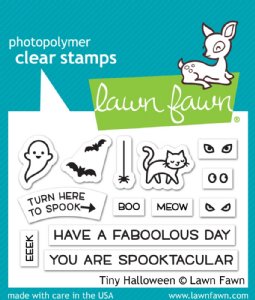 Lawn Fawn - Clear Stamps - Tiny Halloween