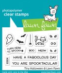 Lawn Fawn - Clear Stamps - Tiny Halloween