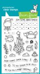 Lawn Fawn - Clear Stamps - Christmas Fishes