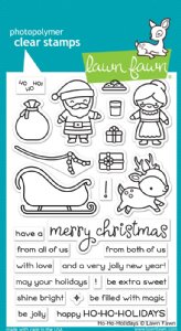 Lawn Fawn - Clear Stamps - Ho-Ho-Holidays