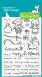 Lawn Fawn - Clear Stamps - Ho-Ho-Holidays