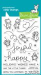 Lawn Fawn - Clear Stamps - Mice on Ice
