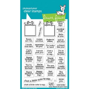 Lawn Fawn - Clear Stamps - Love Poems