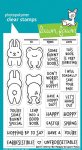 Lawn Fawn - Clear Stamps - Don't Worry, Be Hoppy
