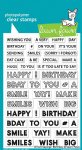 Lawn Fawn - Clear Stamps - Offset Sayings: Birthday