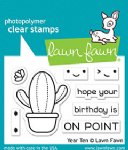 Lawn Fawn - Clear Stamps - Year Ten