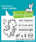 Lawn Fawn - Clear Stamps - Little Dragon