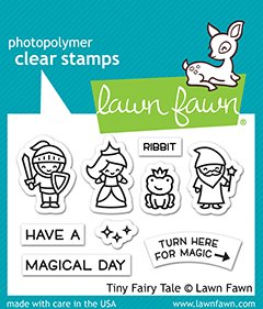 Lawn Fawn - Clear Stamps - Tiny Fairy Tale