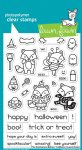 Lawn Fawn - Clear Stamps - Fox Costumes Before 'N Afters