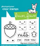 Lawn Fawn - Clear Stamps - Big Acorn